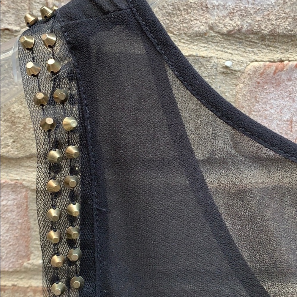 NWT GUESS sheer tunic